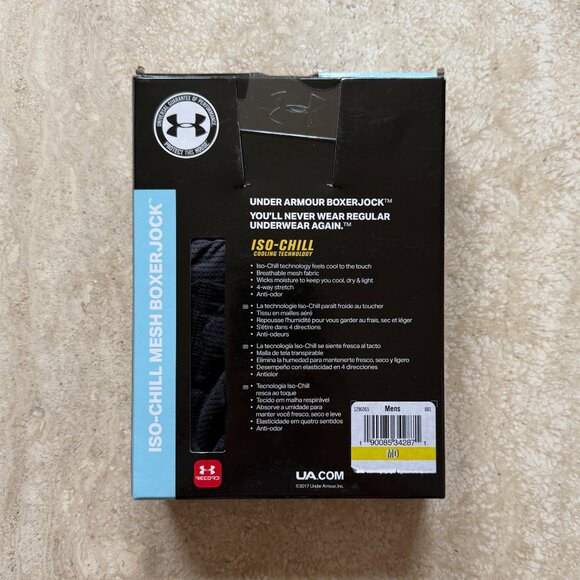 Under Armour Men's Iso-Chill Mesh Boxerjock 2-Pack - Picture 3 of 3